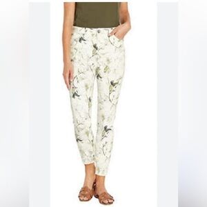 Floral High-Rise Soft Stretch Ankle Skinny Size 12/32